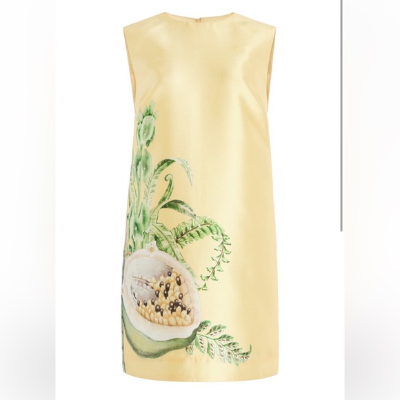 Alemais Sol Satin Crepe Mini Dress - Picture 1 of 10